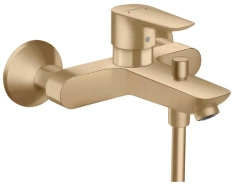 hansgrohe Wannenarmatur Talis E (Aufputz, für 2 Funktionen) Brushed Bronze