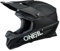 O'NEAL | Motocross-Helm | MX Enduro Motorrad | ABS-Schale, Lüftungsöffnungen für optimale Belüftung und Kühlung | 1SRS Helmet Solid | Erwachsene | Schwarz | Größe XS