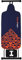 Boardmann Ironing Board - Extra Wide, Blue/Orange/Black, Mesh Back, 3 Year Guarantee (Boardmann XL)