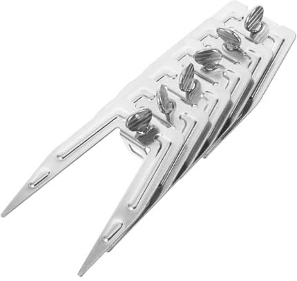 POPETPOP 6sätze Drehbare Brathähnchen-gabeln Aus Edelstahl Rostfreie Küchen Grillgabeln Robustes Ofenzubehör Für Drehspieß Vielseitig Einsetzbar Für Braten BBQ Und Luftfritteuse