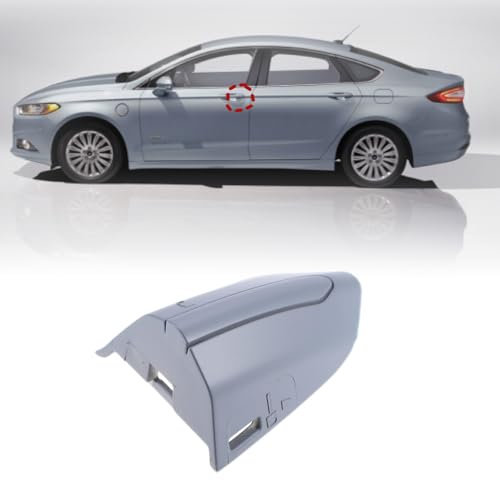 Gztoyu Front Left Exterior Door Handle Lock Bezel Cover Cap Fits for 2013-2020 Ford Fusion 2015-2020 Edge OE# DS7Z-54218A15-DC