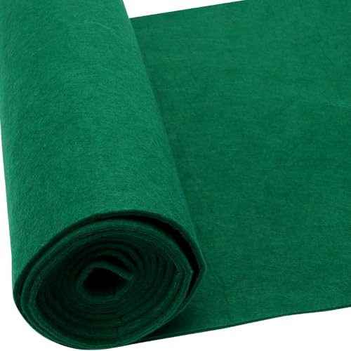 Yuragim Filt, metervara, 30 x 250 cm, filtmattor för tillskärning, 3 mm tjock polyester, filttyg, pysselfilt, filtmatta, filtrulle, filtplattor för lapptäcke, sömnad, gör-det-själv-projekt, hantverk