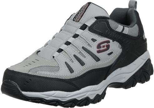 Skechers Sport Men's Afterburn M. Fit Wonted Loafer,gray/black,10.5 M US