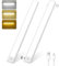 Unterbauleuchte Küche LED, 40CM Schrankbeleuchtung mit Bewegungsmelder, 146Led USB-C Wiederaufladbar 3 Farbmodi Dimmbar Kabellos Nachtlicht Schrankleuchte für Schlafzimmer Badezimmer RV -2 Stück