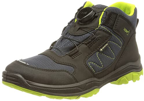 Superfit Jungen jupiter gore-tex Sneaker, Schwarz Grün 0020, 40 EU Weit