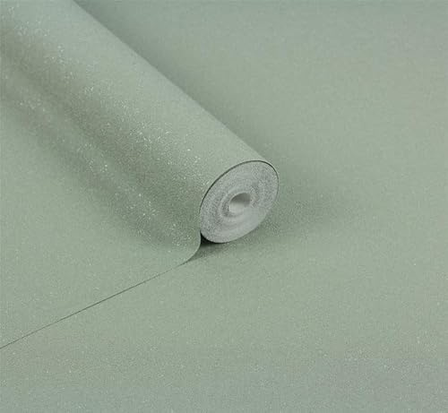 Arthouse Crushed Crystal Sage Wallpaper - Subtle Glitter Texture - Luxurious Vinyl - 100182