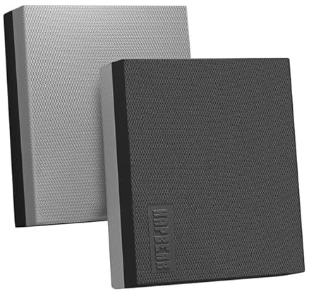 HAPBEAR Balance Pad, 2-Pack 40 * 33 * 6cm, Balance Mat, Premium Non-Slip Foam Balance Pad for Fitness and Stability Training, Yoga, Physical Therapy, Knee ＆ Ankle Exercise