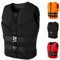 YAMNYSS Neopren-Schwimmweste, Professionelle Schwimmweste Für Erwachsene Mit Einstellbarer Schwimmweste Für Kajakfahren, Surfen, Alle Wassersportarten,Schwarz,M
