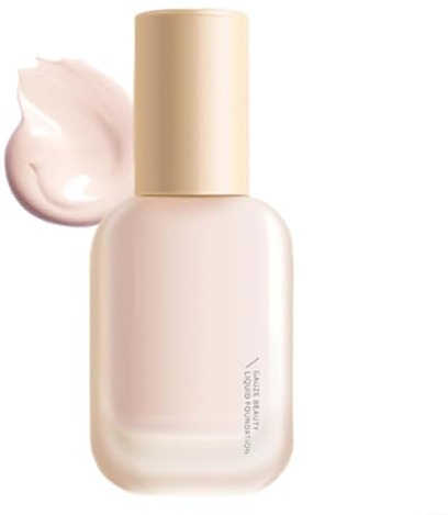 Glow All Day Long Gauze Beauty Liquid Foundation, Glow All Day Long Gauze Foundation Cream, Hydrating, Dewy Finish, Easy Application