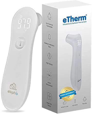 eTherm Infrared Ear & Forehead Thermometer