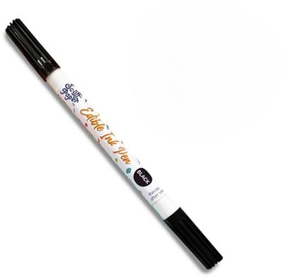 Scoff Paper Pen With Edible Ink – With Two Different Sized Nibs. Designed To Write Messages On Our Edible Gift Cards For Dogs or to decorate dog birthday cakes or biscuits