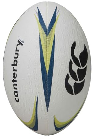 Canterbury Mentre Rugby Ball (4) (White/Lime)