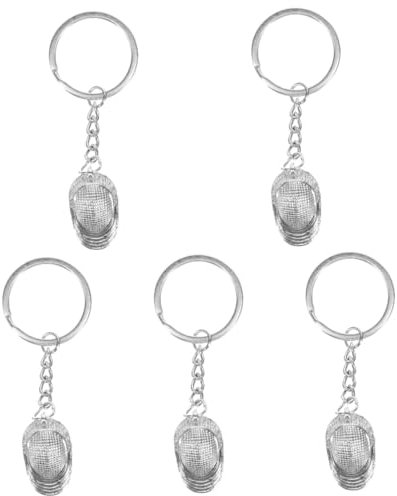 PRETYZOOM 5St Fechten Schlüsselanhänger Rucksack Fechttaschenanhänger Schlüsselbund Schlüsselringe Fecht-Souvenir Neuheit-Schlüsselanhänger empfindlich Geschenk Dekorationen