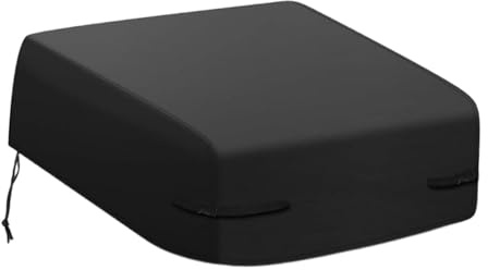 Milageto Cubierta Protectora Exterior Impermeable para Acondicionado de Techo de, para caravanas, remolques de Juguetes y techos, 80 Cm X 80 Cm X 38