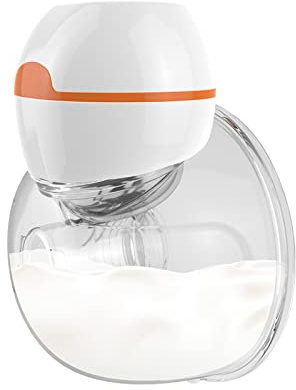 Ailgely Tiralatte Indossabile, Tiralatte Elettrico a Mani Libere con 3 modalità 9 Livelli, Portatile Ultra Silenzioso per Madri Che Allattano (Inserto a imbuto da 17 mm e 19 mm)