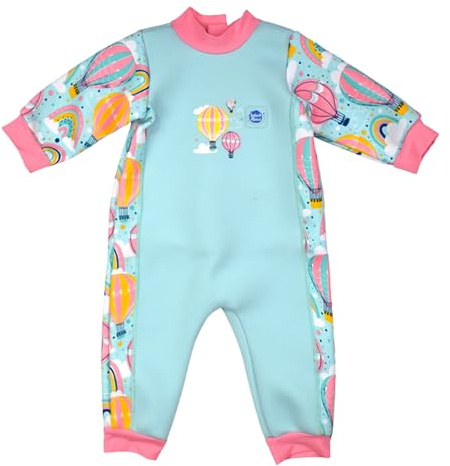 Splash About Warm in One Bebé Traje húmedo, Up & Away, 6-12 Meses