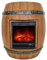 abc HOME | Elektrischer Kamin | Landhausstil | Fernbedienung | Heizfunktion | realistische Flamme