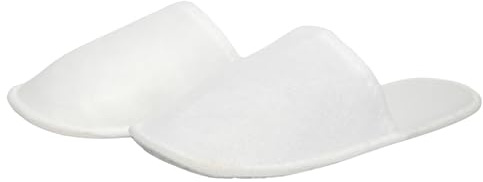 Guestcare Ciabatte Ospiti Eco Unisize Monouso Unisex Antiscivolo - Pantofole Usa e Getta per Hotel, B&B, SPA, Albergo - Pantofole Donna Uomo per Linea Cortesia (50)