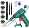 Ayyecoeeye Welder 3 in 1 - Strumento di saldatura laser per saldatura di tutti i metalli, rimozione della ruggine, taglio con Five Volumes, risparmio di filo di stagno (verde)