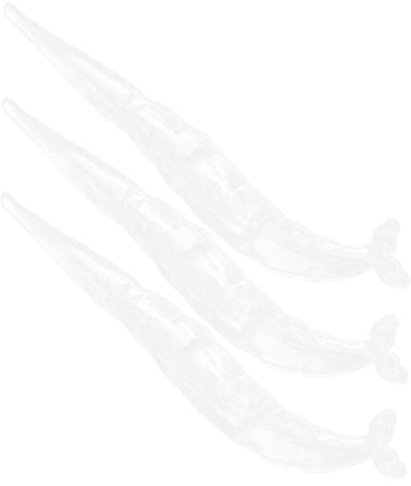 Holibanna 3 Pezzi Sbucciatore per Gamberetti Trasparente Utensili per Pulizia e Sgusciatura Crostacei Design Ergonomico e Multi per Cucina