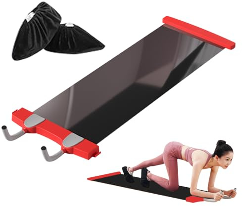 Pruojhw Tabla de equilibrio | Equipo antideslizante estable y absorbente de golpes - Equipo de entrenamiento del tronco | para familiares y amigos, gimnasio en casa, práctica en interiores