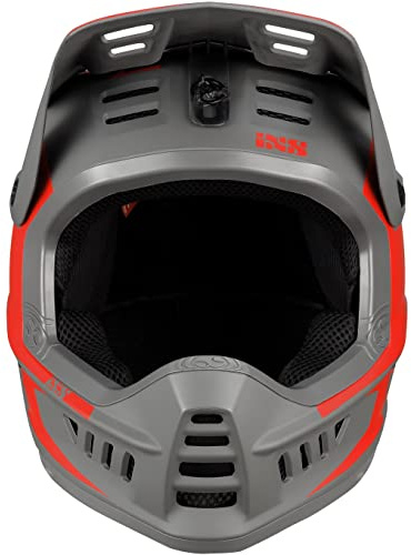IXS Helmet XACT EVO Red-Graphite ML (57-59 cm) Helm, Erwachsene Unisex, Rot