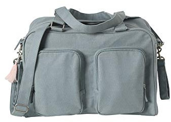 Vertbaudet Wickeltasche mit mehreren Fächern, Blau