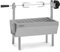 Klarstein Asador Giratorio Barbacoa, 2 en 1, Parrilla Electrica de Cerdo Extra Grande con Ruedas, Asador Pollos Exterior Rejilla Acero Inoxidable