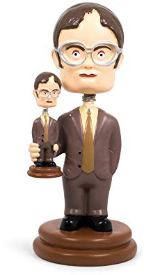 Surreal Entertainment The Office Double Dwight Bobblehead Collectible Figure | 5 Inches Tall