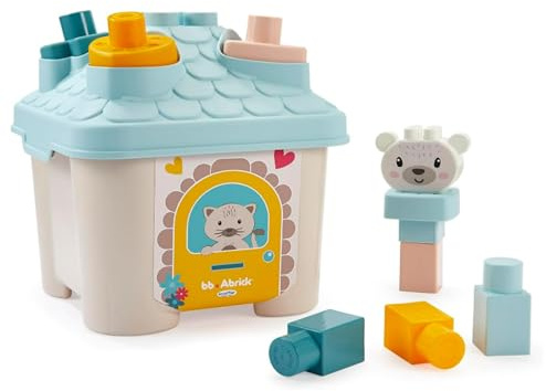 Jouets Ecoiffier - 7914 - La Maison des Formes - BB Abrick - Jeu d'eveil - A partir de 12 Mois - Origine France Garantie, Pastel