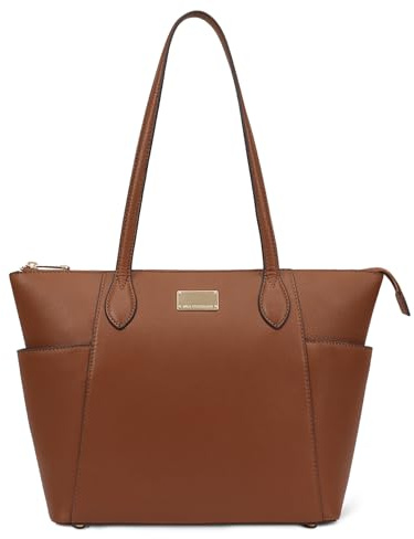 Paul Costelloe Genuine Leather Tote Bag for Women | Morava (CARAMEL CAFÉ)