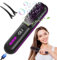 Cordless Hair Straightener Brush, Baimistar Portable Hair Straightener Comb for Travel, Plasma Dense Hot Comb 9 Temps Fast Heating Smoothing Brush, 9600mAh USB Rechargeable
