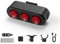 CHEOTIME Smart Bike Blacks Light, Bremsernensernung Fahrrad Rücklichter für Nachtfahrt, USB wiederaufladbare Sicherheit Rot LED Rücklicht wasserdichtes Straßenradleuchten (Runde Lampe)