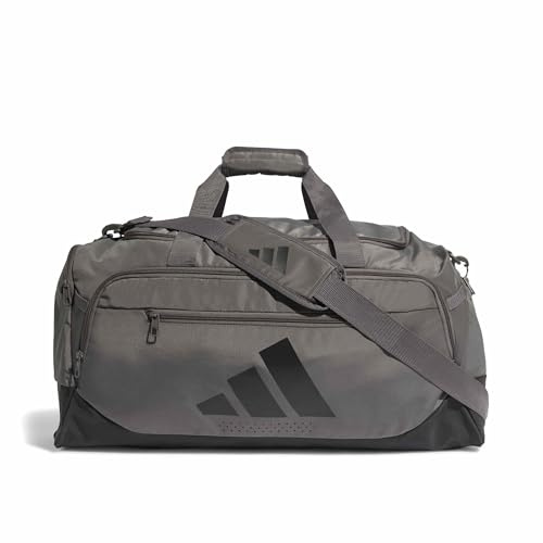 adidas Unisex - Adulto Training Defender Duffle Bag Medium Duffel Bag, charcoal/black, One size