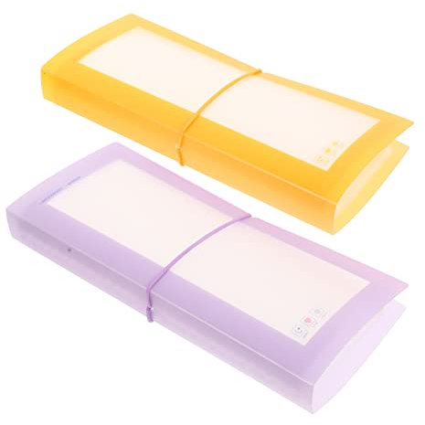 OATIPHO 2pcs Sticker Storage Album for Decals with Large Capacity and Pp Material, Multifunctional Scrapbook to Keep Stickers and Photos Tidy, for DIY Crafting and Organising