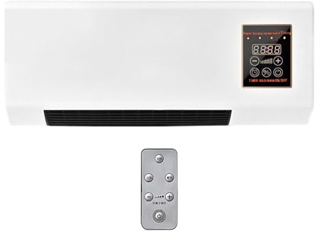 Senermter Klimagerät Ventilator Tragbar Ohne Abluftschlauch - Wandmontierter Kühler - Kompaktgerät Natürlicher Wind Heizung Haushalt Für Lagerung Haustiere Keller Ältere