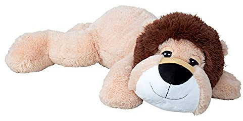 XXL Löwe liegend 100 cm groß Schlaflöwe Kuscheltier