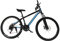 Lightakai 26-Zoll Mountainbike, 21-Gang-Schaltung Scheibenbremse Fahrrad Vollfederung Fahrräder für Jungen, Mädchen, Damen & Herren (Schwarz&Blau)