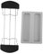 Ciieeo Toaster Warmhalterost 2pcs Metall Toasthalter Brotbackautomatengestell Edelstahl Sandwichhalter Praktisch