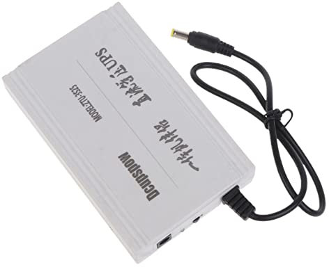 BEBIKR 7500 mAh 60 W 12 V/19 V 5,5 x 5,5 mm USV unterbrechungsfreie Stromversorgung für Router, Laptop, CCTV-Kamera und mehr, 19 V Netzteil