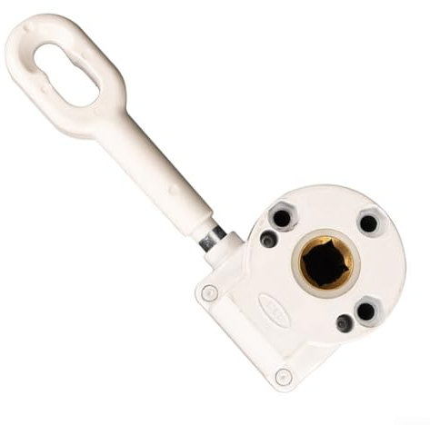 Caja de cambios robusta y confiable de la aleación de aluminio para las persianas retráctiles del patio, control manual