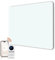 Hocosyme Infrarotheizung Glas 400W, Infrarot Glasheizung mit Fernbedienung 60x80 CM,Elektroheizung mit Überhitzungsschutz - WIFI (Tuya Smart) - Weiß - TÜV.