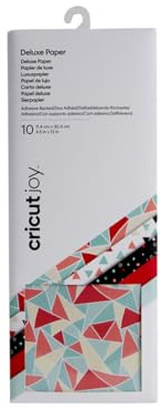 Cricut Joy™ Luxuspapier mit klebender Rückseite, Kaleidoskop