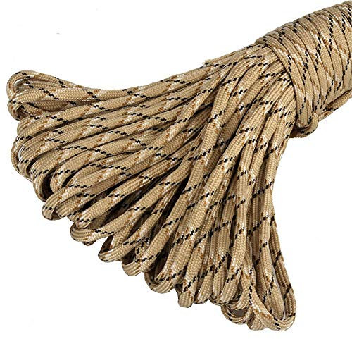 MoonyLI Parasol Rope for Outdoor Use, 5 mm Replacement Lanyard Rope for Parasol, 31 Metres