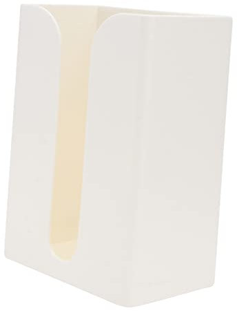 Cabilock Handtuchspender Wand Tissue Box Wandmontage Unter Tisch Schrank Keine Spur Küchenpapier Papierhandtuch Falthandtuch Aufbewahrung Küche Bad Toilette Büro Weiß