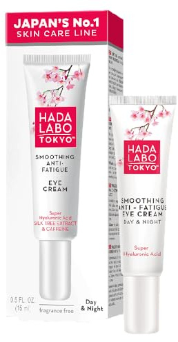 Hada Labo Tokyo White Augencreme Anti-Müdigkeit für Tag und Nacht mit Hyaluronsäure 15ml