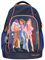 Depesche 12565 TOPModel City Girls - Schulrucksack in Dunkelblau mit Model-Motiv, Schultasche mit verstellbaren Trägern und Anhänger