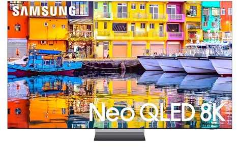 SAMSUNG 75-Inch Class QLED 8K QN900D Series Neo Quantum HDR Smart TV w/Dolby Atmos, Object Tracking Sound Pro, Infinity Edge, AI Motion Enhancer Pro, Alexa Built-in (QN75QN900D, 2024 Model) (Renewed)