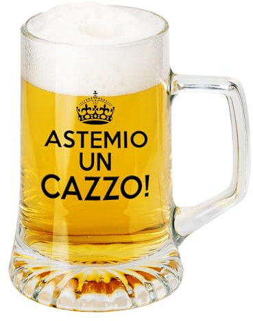 le herisson Boccale da birra astemio un caxxo idea regalo divertente
