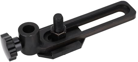Base Portautensili per Tornio in Acciaio Legato, Diametro del Foro di 16 Mm, Supporto per Utensili per Tornitura per la Lavorazione del Legno, Scorrimento più Fluido, Facile